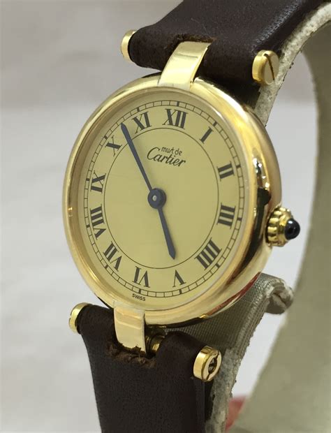 womens cartier watches ebay|vintage cartier watches women's.